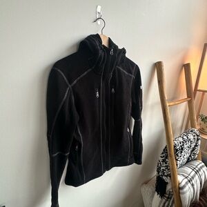 Women's Black Kuhl Fleece Jacket